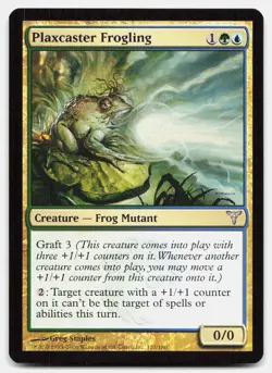Plaxcaster Frogling 123 Uncommon Dissension Magic: The Gathering Lightly Played - Image 1