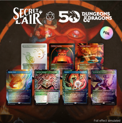 Secret Lair x Dungeons & Dragons: Exhibition of Adventure MTG Magic FOIL SEALED - Image 1