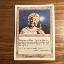 Enlightened Tutor - NM Mirage Magic the Gathering - Image 1