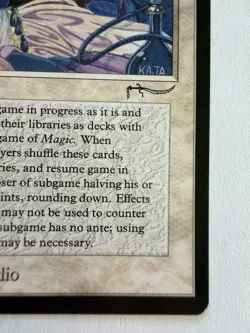 Shahrazad Magic The Gathering Magic Arabian Nights | LP Condition) - Image 4