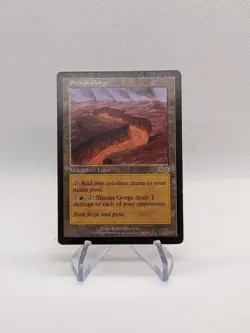 Shivan Gorge - MTG Magic the Gathering - Urza's Saga - Image 1