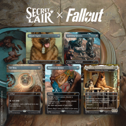 MTG - Secret Lair - Greet the Dog NON-FOIL Edition​​ - Image 1