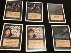 Mtg Unlimited Black Card Lot-43 Cards Demonic Attorney,Kormus Bell. Played - Image 4