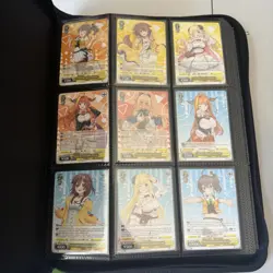 Huge lot of English Weiss Schwarz Hololive Production Vol. 1 cards - Image 2