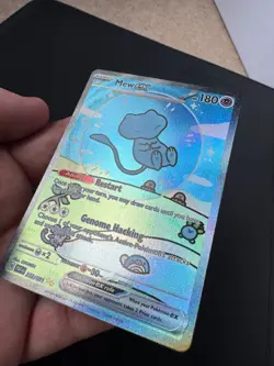 Pokemon TCG Mew Ex 232/091 Paldean Fates Special Illustration Rare Bubble Mew NM - Image 3