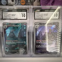CGC GEM MINT 10 Set of Pokemon (4) - Image 1