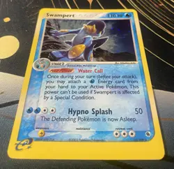 2003 POKEMON EX RUBY & SAPPHIRE 13 SWAMPERT HOLO - Image 4