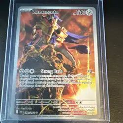 Pokemon TCG Zamazenta 201/182 SV10 Destined Rivals Holo EN 130HP 2025 - Image 1