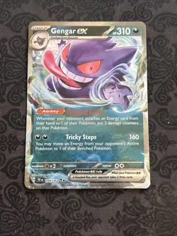Gengar ex - 104/162 Holo Pokemon TCG SV05: Temporal Forces - Image 1