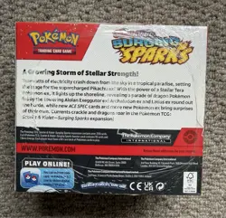 Pokemon TCG Scarlet & Violet Surging Sparks Booster Box 36 Packs Split Seal - Image 3