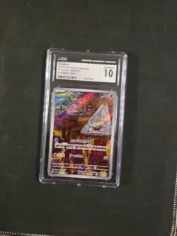 CGC 10 Drowzee Art Rare Holo Japanese Pokemon TCG Violet Ex #086/078 - Image 1
