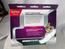 Pokemon TCG Mimikyu ex Showcase Box Sealed Promo Card and Booster Packs - Image 4
