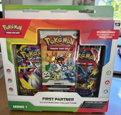 Pokemon First Partner Illustration Collection Series 1 Sealed - Image 1