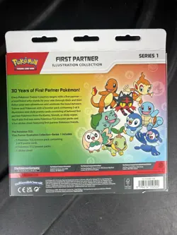 Pokemon First Partner Illustration Collection Series 1 – New Sealed Box - Image 2