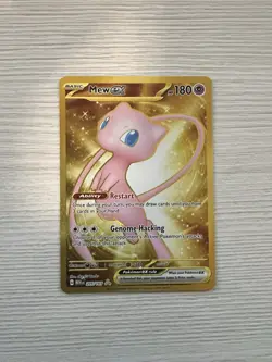 Mew ex 205/165 Scarlet & Violet 151 Full Art Secret Rare Holo Pokemon Card NM - Image 1