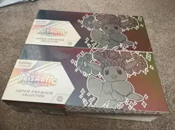 2x Pokemon Prismatic Evolutions Super Premium Collection Box SEALED SPC - Image 1