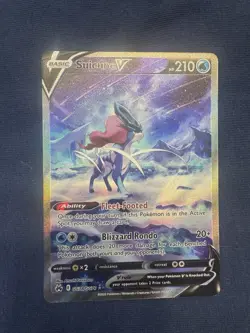 Pokemon Suicune v Crown Zenith Ultra Rare Card GG38/GG70 Near Mint Condition - Image 2