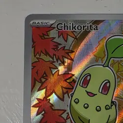 Pokemon TCG- Chikorita - 046 - ME: Mega Evolution Promo (MEP) Illustration Promo - Image 3