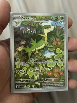 The Pokemon Company Pokemon TCG Servine 088/086 Sv: Black Bolt Holo IR English - Image 1