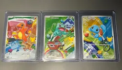 Pokemon TCG First Partner Illustration Collection Series 1 Kanto GEN 1 Set - Image 1