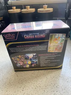 Pokemon TCG Chaos Rising Pokemon Center ETB (New & Sealed) - SMALL TEAR ON SIDE - Image 5