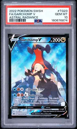 PSA 10 2022 Pokemon TCG Astral Radiance TG Garchomp V TG23/TG30 Holo - Image 1