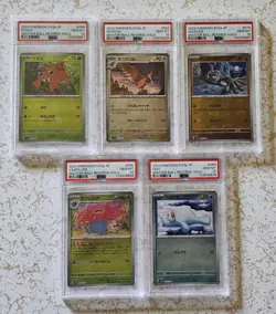 Pokemon 151 Lot Of 5 Master Ball PSA 10 Cards - Image 1