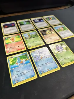 Pokemon TCG 2003 Ruby And Sapphire Regular Pokemon Cards lot of 11 NM E-Readers - Image 2