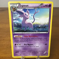 Pokemon Dark Explorers Espeon 48/108 Regular Non Holo Rare MP - Image 1