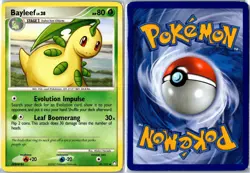 Pokemon Card - Bayleef Mysterious Treasures 41/123 2007 Uncommon MP - Image 3