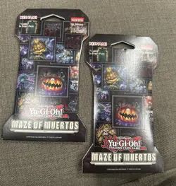 Konami Yu-Gi-Oh! TCG Maze of Muertos Booster Pack 1st Edition English 7Cards New - Image 1