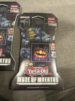 Konami Yu-Gi-Oh! TCG Maze of Muertos Booster Pack 1st Edition English 7Cards New - Image 4