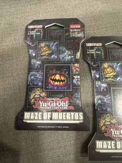 Konami Yu-Gi-Oh! TCG Maze of Muertos Booster Pack 1st Edition English 7Cards New - Image 5