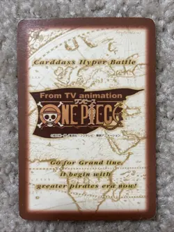 One Piece Ace Carddass Hyper Battle TCG C513 Holo Foil Card 2001 Japan Vintage - Image 2