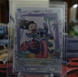 Weiss Schwarz Blau Disney Characters Lilo & Stitch DSY/01B-055B BR Stamped M/NM! - Image 2