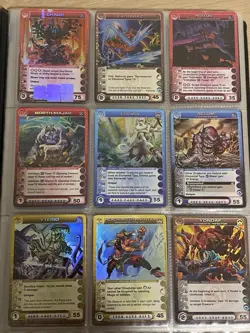 Chaotic TCG Lot - 179 Trading Cards w/ Binder & Rulebook - Rares & Holos - Image 1