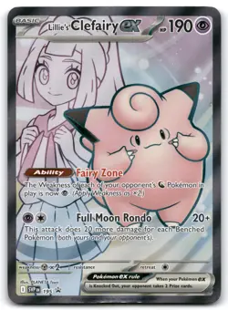 Lillie's Clefairy ex 195 SV: Scarlet & Violet Promo Cards - Image 1
