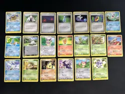 Pokemon TCG 2003 Ruby And Sapphire Regular Pokemon Cards lot of 20 NM E-Readers - Image 1