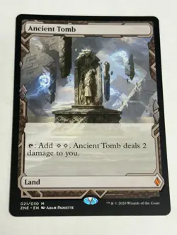 Ancient Tomb Zendikar Rising Expeditions Magic The Gathering MTG Rare Land - Image 2
