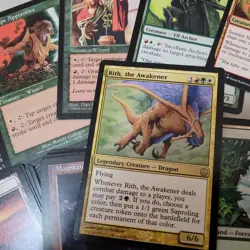 Commander Magic Deck MTG EDH - Rith, the Awakener ***GIANTS*** Tribal Big Stompy - Image 1