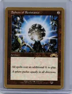 Sphere of Resistance 1999 Jakub Slemr (EXO) Tokyo World Championship Sideboard - Image 1