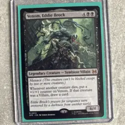 Venom, Eddie Brock - Mythic - Marvel's Spiderman: Legal-Eternal MTG SDCC 2025 - Image 1