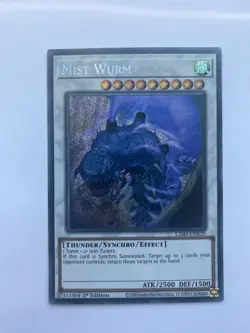 L26D-ENX29 Mist Wurm Secret Rare 1st Ed YuGiOh - Image 1