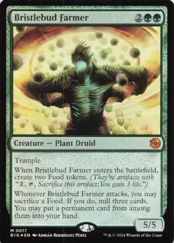 Bristlebud Farmer M Outlaws of Thunder Junction: The Big Score # 17 NM Foil - Image 1