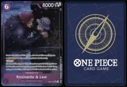 One Piece CCG The Azure Sea's Seven Rosinante & Law EB04-038 - Image 3