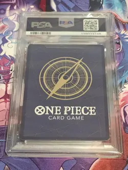 2025 ONE PIECE PRB02-PREMIUM BOOSTER ALT ART #109 BASIL HAWKINS PSA 10 - Image 2