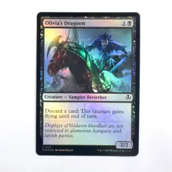 Olivia's Dragoon 127 - MTG - Innistrad Remastered - NM Foil - Image 1