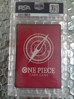 2025 ONE PIECE OP13 MONKEY D LUFFY ALT ART #001 LEADER PSA 10 GEM MINT - Image 2