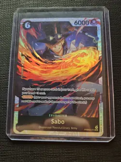 Bandai One Piece TCG Sabo PRB02-014 SR Premium Booster Vol.2 Foil Eng 6000 - Image 1