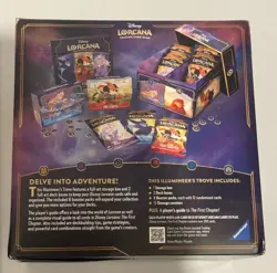 Disney Lorcana The First Chapter Illumineers Trove Booster Box Factory Sealed! - Image 4